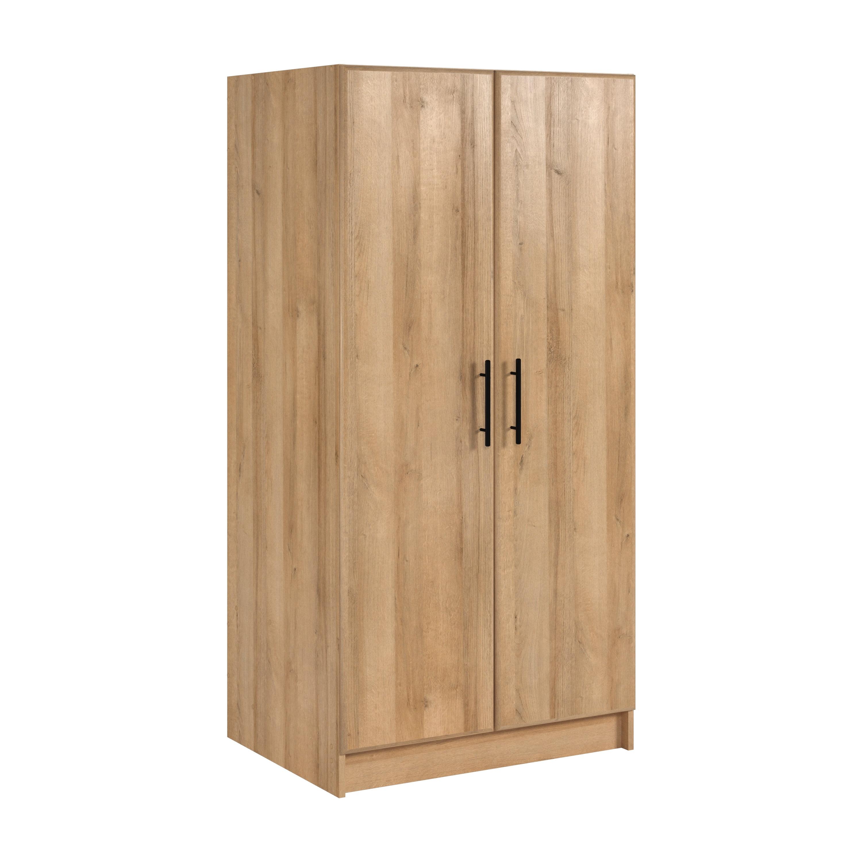 Prepac 32" Elite Storage Cabinet Oak