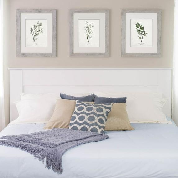 Prepac King Flat Panel Headboard White : 5-Year Warranty, MDF Construction, Spot Clean, King Size