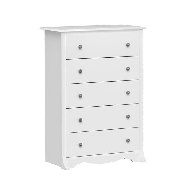 45.12" Monterey Vertical Dresser White - Prepac
