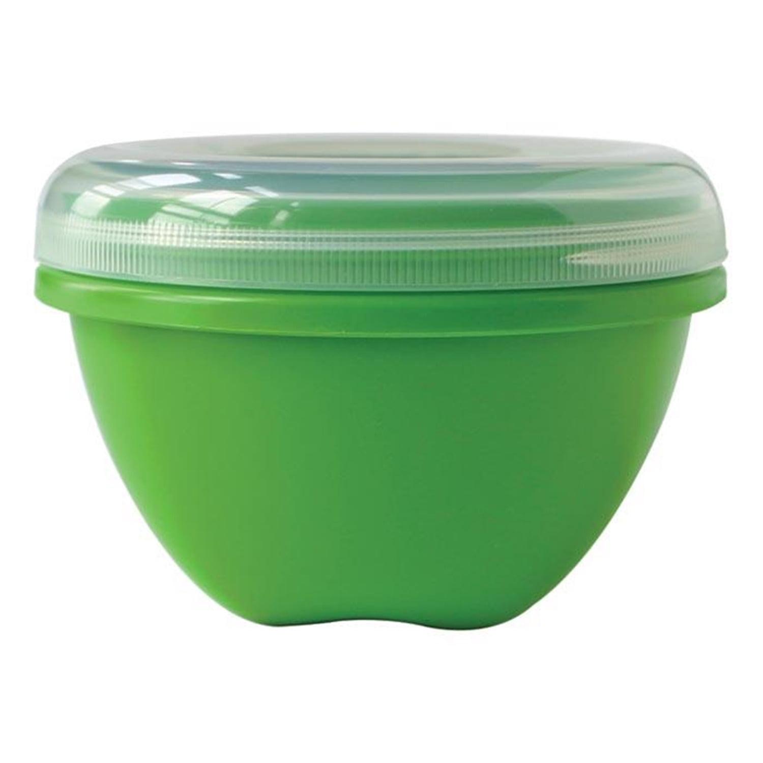 Large Green BPA-Free Plastic Food Storage Jar