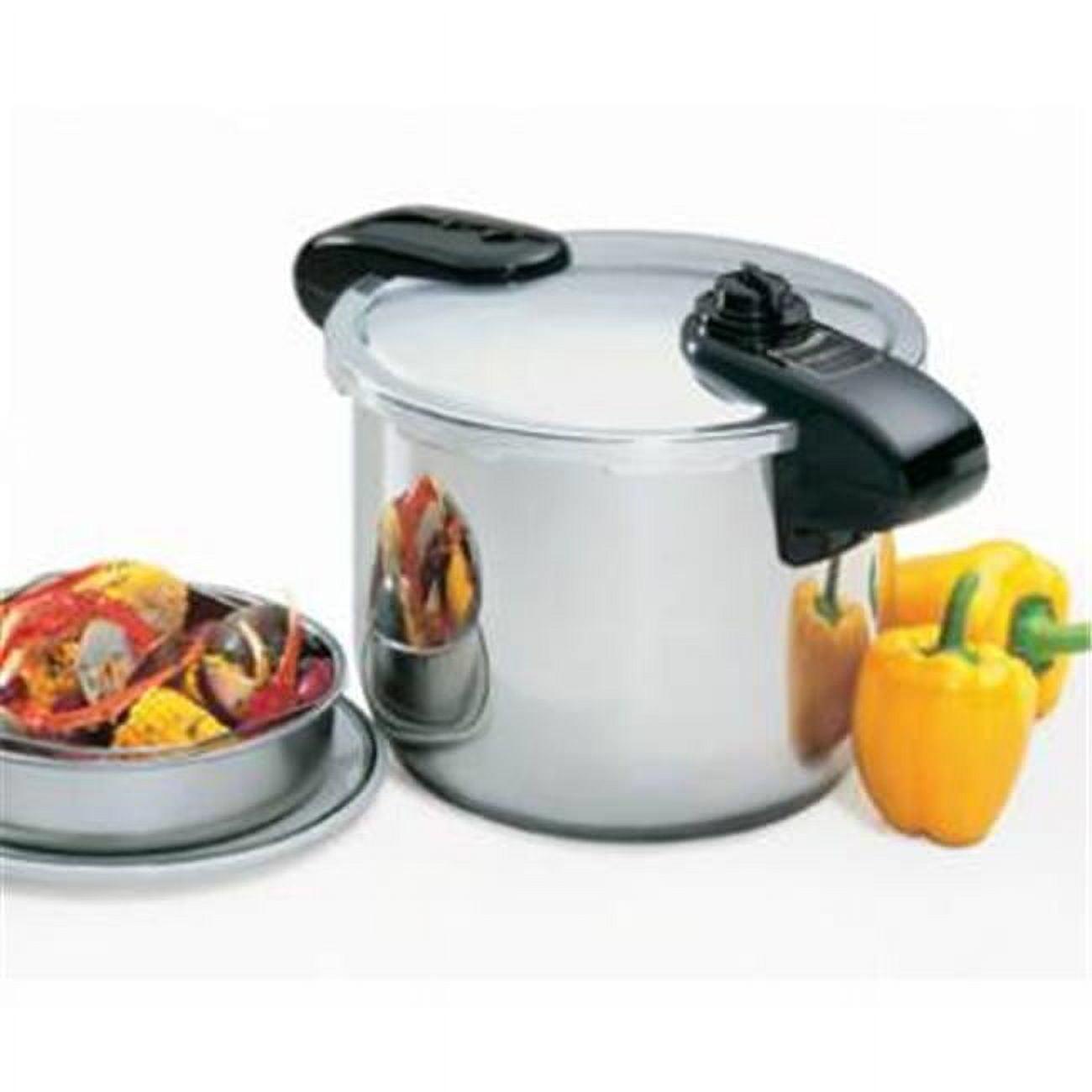 Presto 8 Qt. Stainless Steel Pressure Cooker - 01370