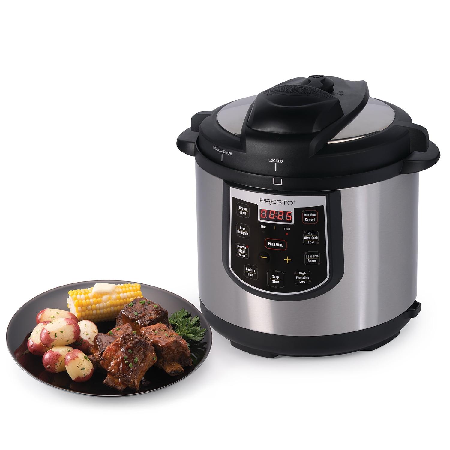 Presto 6 Qt Electric Pressure Cooker Plus - 02141