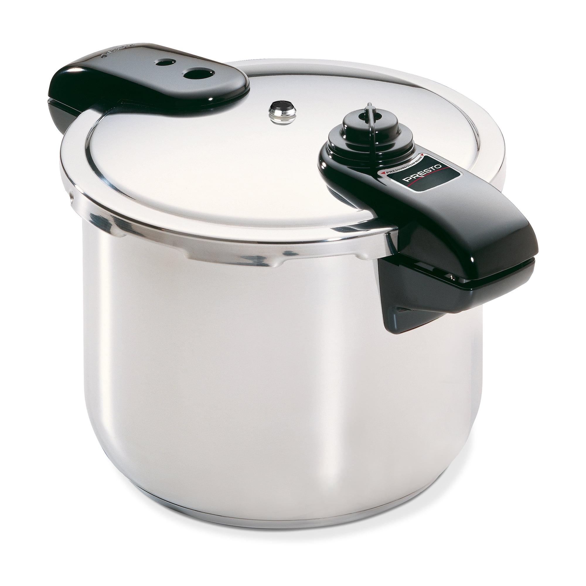 Presto 8 Qt. Stainless Steel Pressure Cooker - 01370