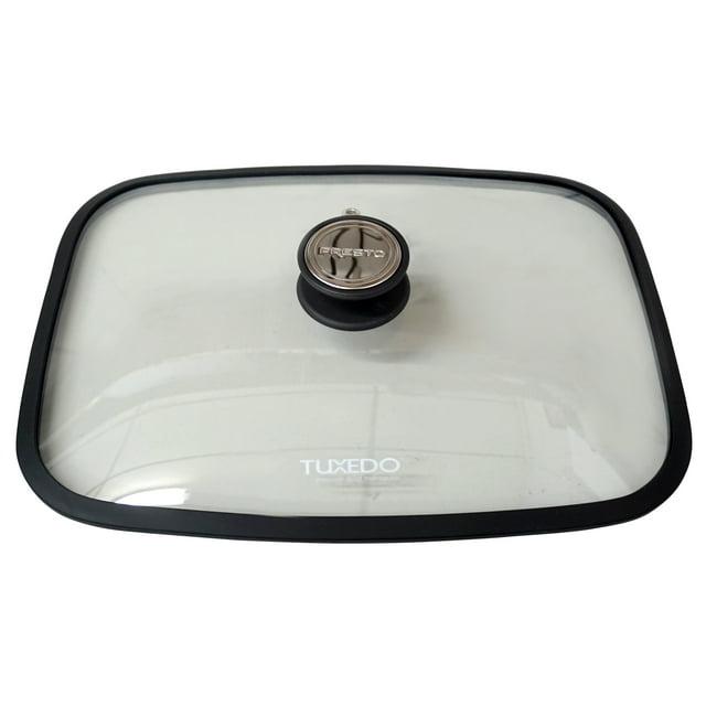 Presto Glass Cover Assembly fits Precise 16-inch Tuxedo Digital Skillet, 81578