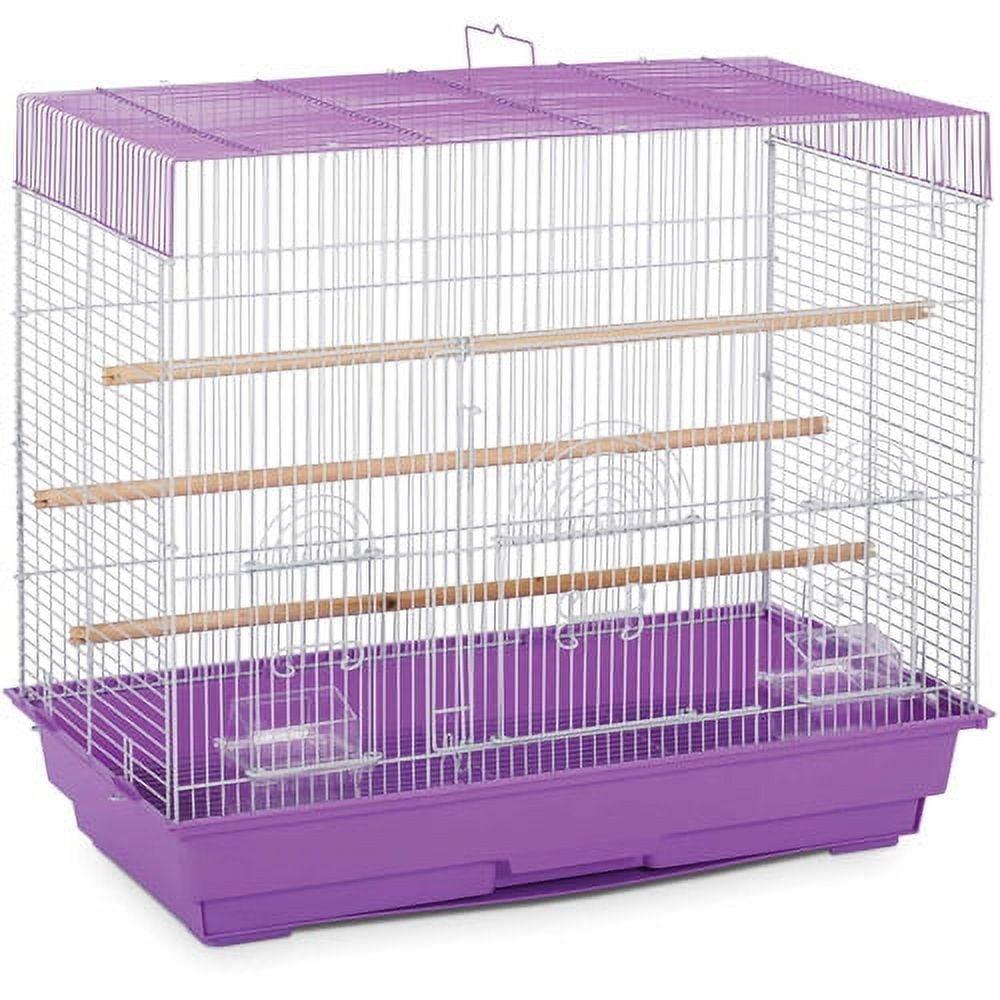 Prevue Pet Products SP1804-3 Flight Cage, Lilac/White,26" L x 14" W x 22 1/4" H