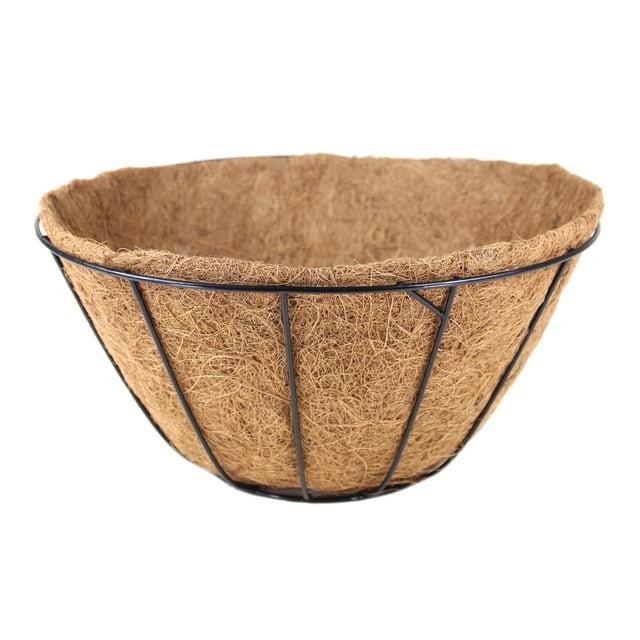 Pride Garden Products Grower Hanging Baskets with AquaSav Smart Coco Liner, 14in