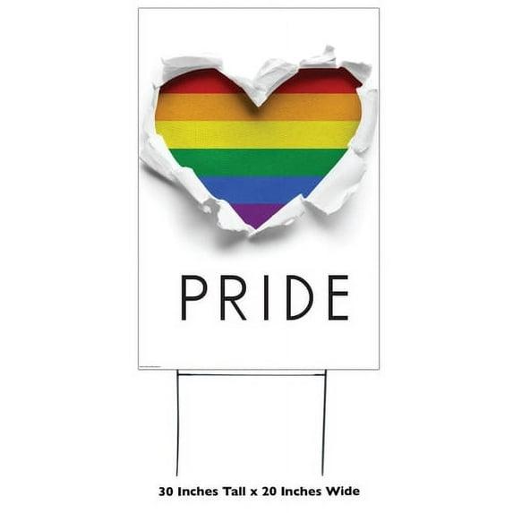 Advanced Graphics Pride Yard Sign