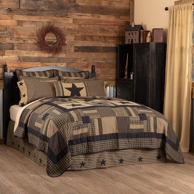 VHC Brands American Traditional Cotton Patchwork Quilt