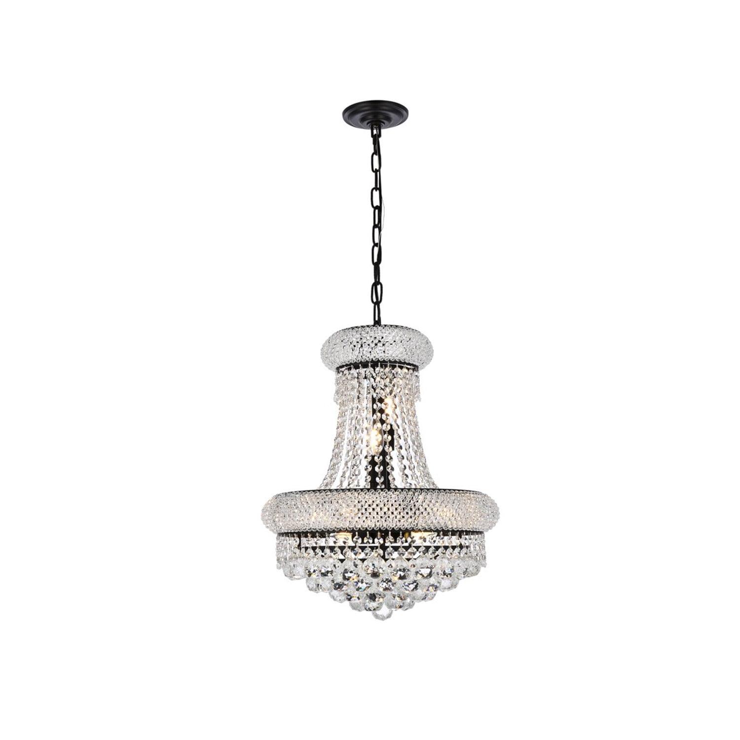 Elegant Lighting Primo 8 - Light Pendant in  Black