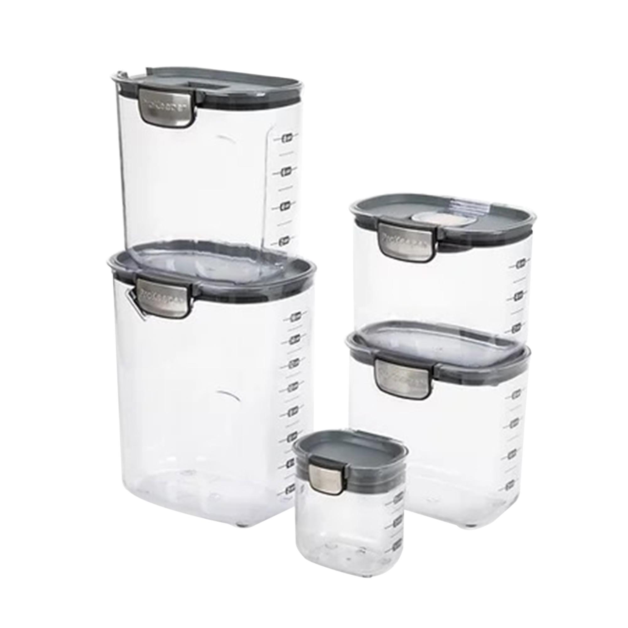 ProKeeper Plus 9-Piece Clear Plastic Airtight Baking Storage Set