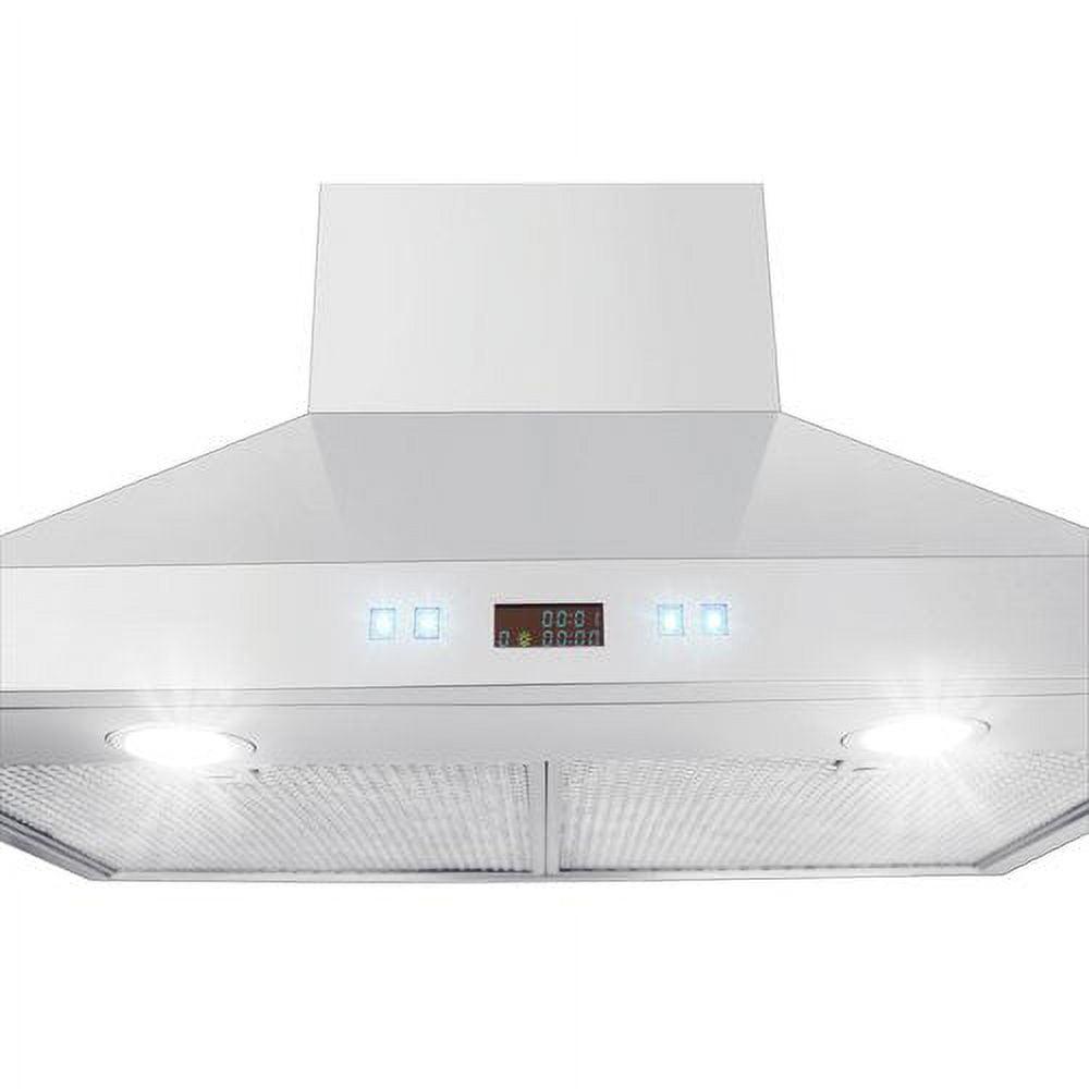 PROLINE 30" 600 CFM Convertible Wall Mount Range Hood in Brushed Stainless Steel