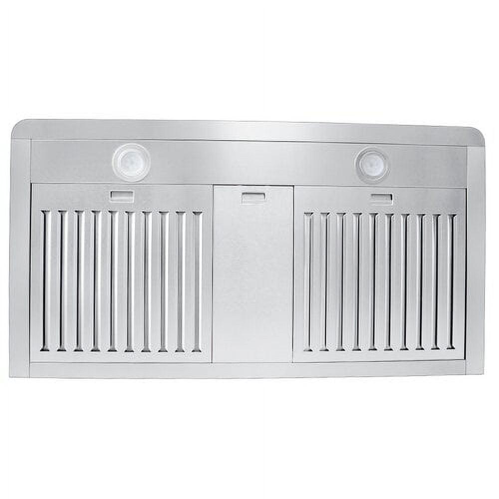 PROLINE 36" 600 CFM Ducted Under Cabinet Range Hood in Brushed Stainless Steel