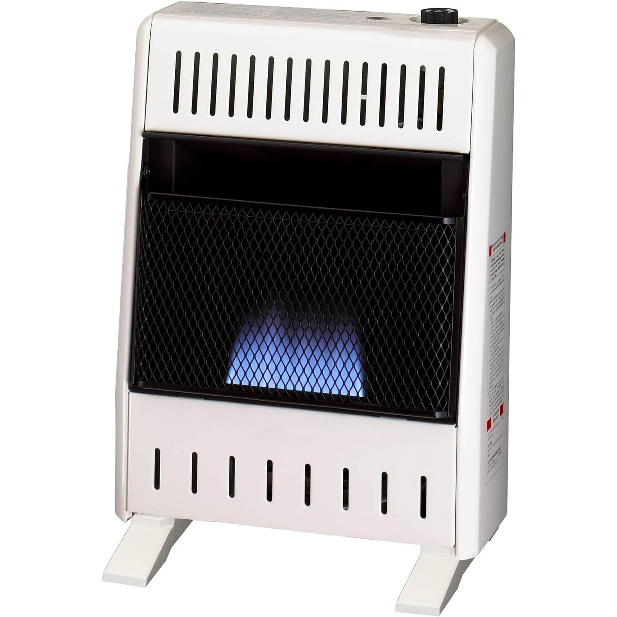 10,000 BTU White Propane Convection Wall-Mount Heater