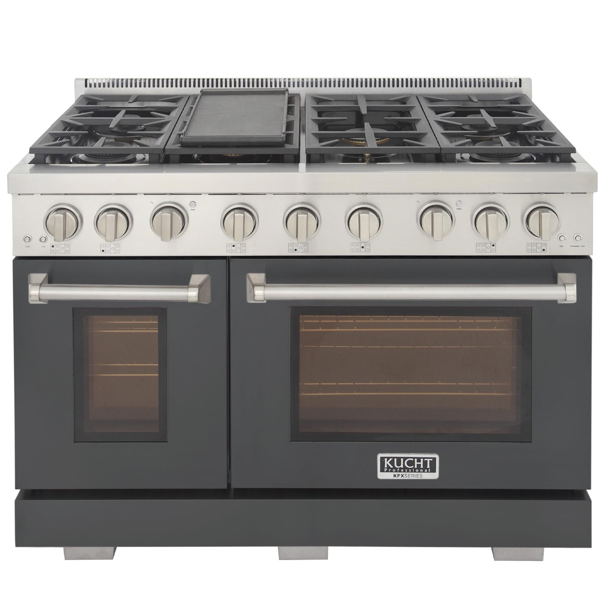 48" 6.7 cu. ft. Free Standing Range with Griddle and Grill