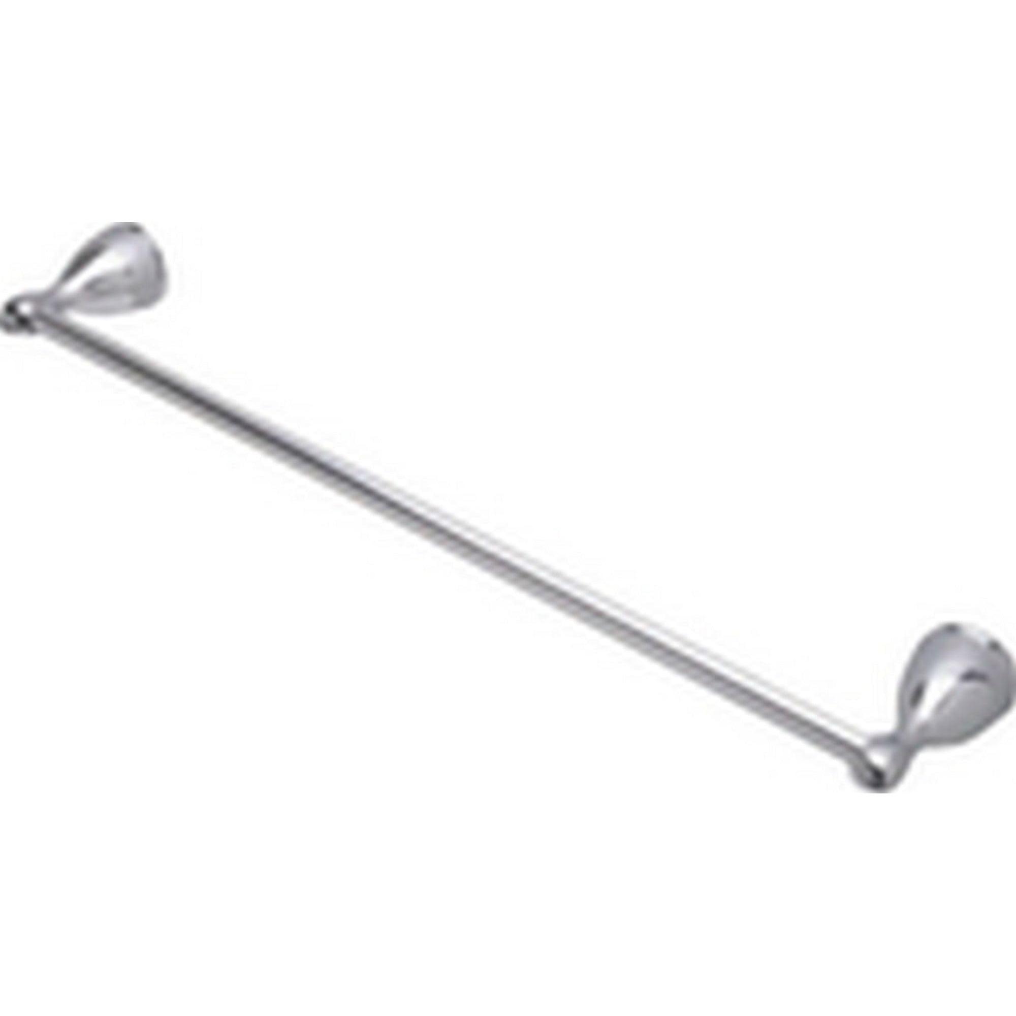 Colliston 25.87" Polished Chrome Wall Mounted Towel Bar