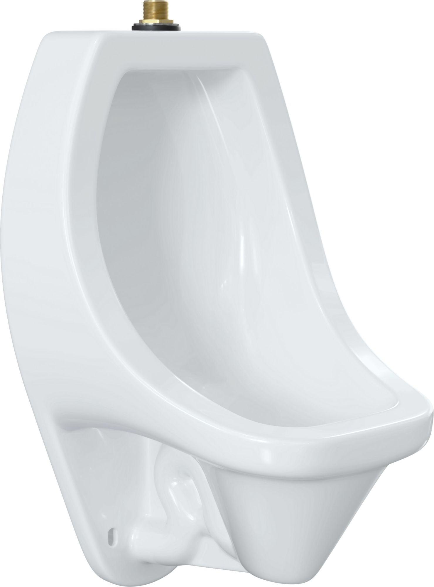 White Ceramic Wall Mounted Top Spud Urinal