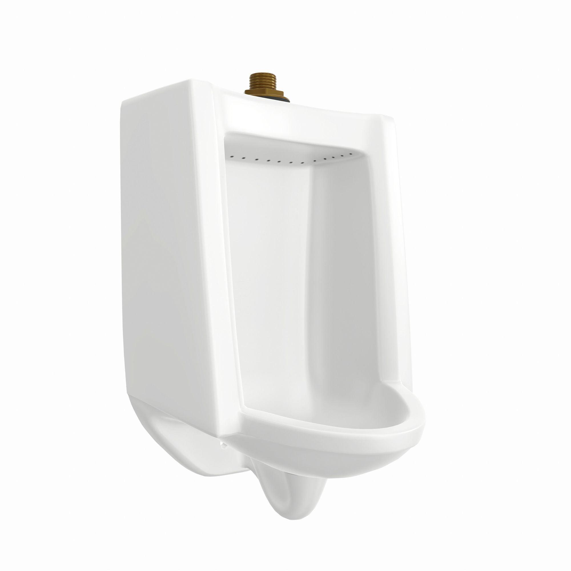 White Ceramic Wall Mounted Top Spud Urinal