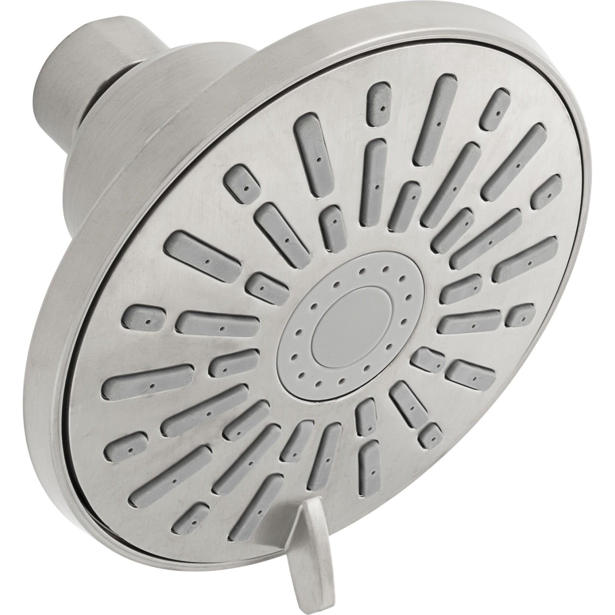 Brushed Nickel Multi-Function Wall Mounted Shower Head