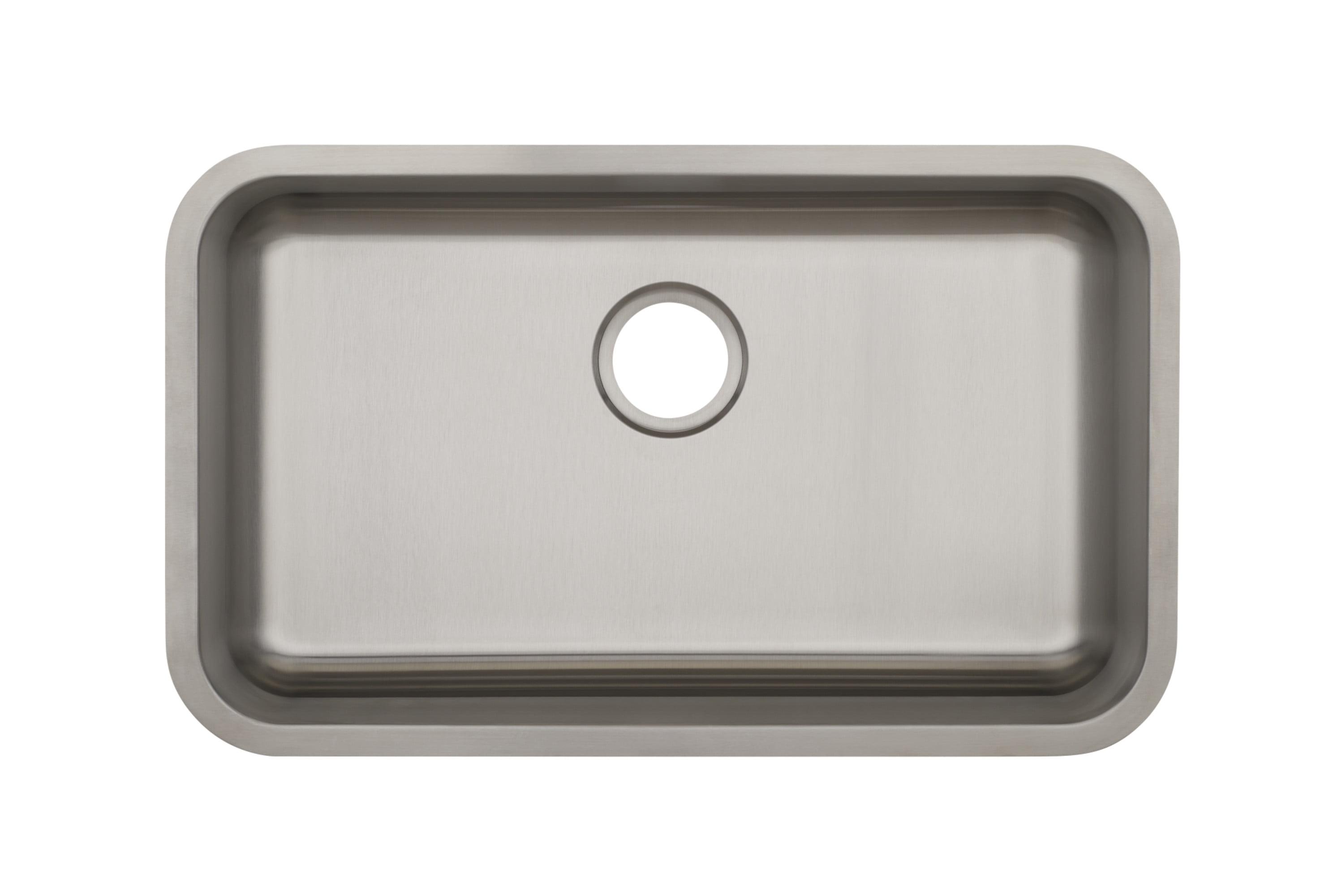 18'' L Undermount Single Bowl Stainless Steel Kitchen Sink