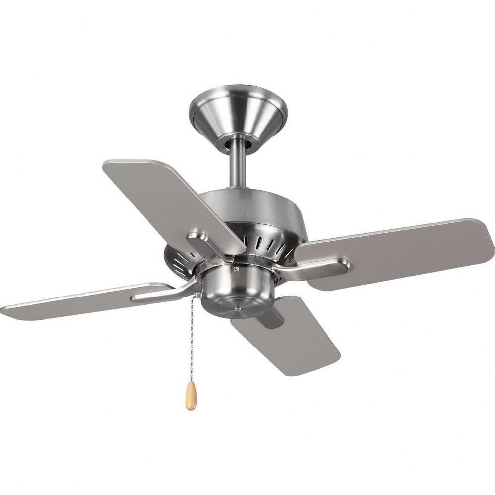 Progress Lighting Drift 32 Drift 32" 4 Blade Indoor Ceiling Fan - Nickel