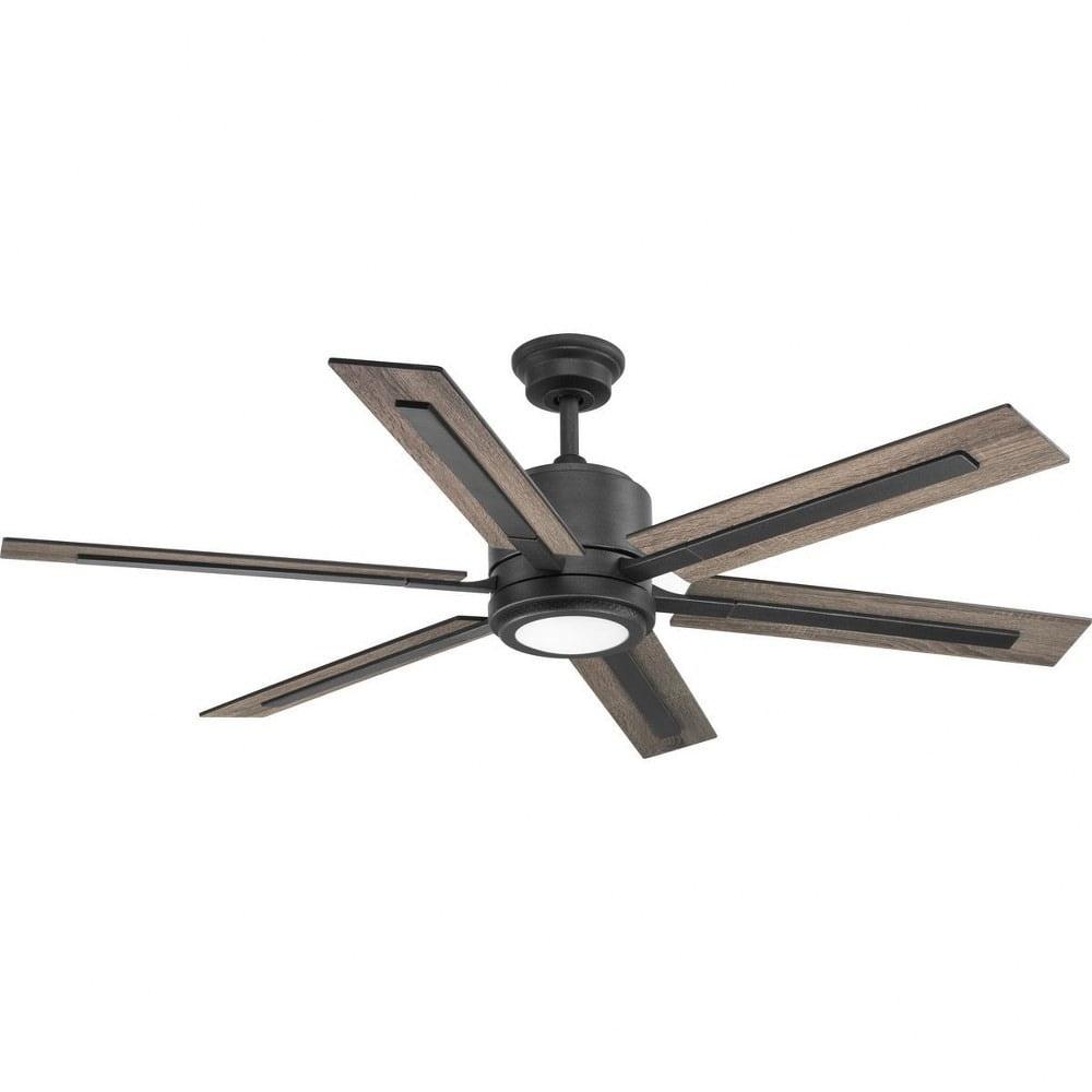 Progress Lighting - 60``Ceiling Fan - Glandon - Wide - Ceiling Fan - 1 Light -