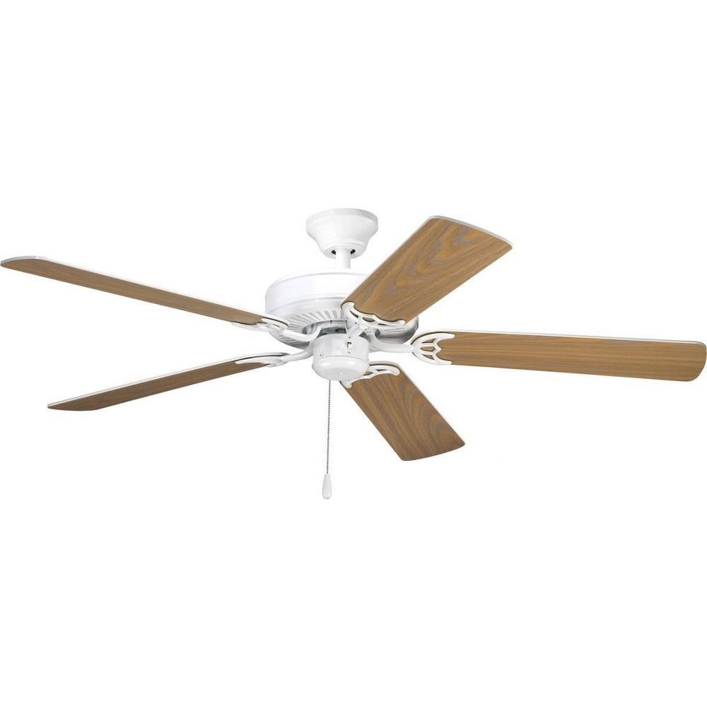 Progress Lighting Air Pro 52 Air Pro 52" 5 Blade Indoor Ceiling Fan - White