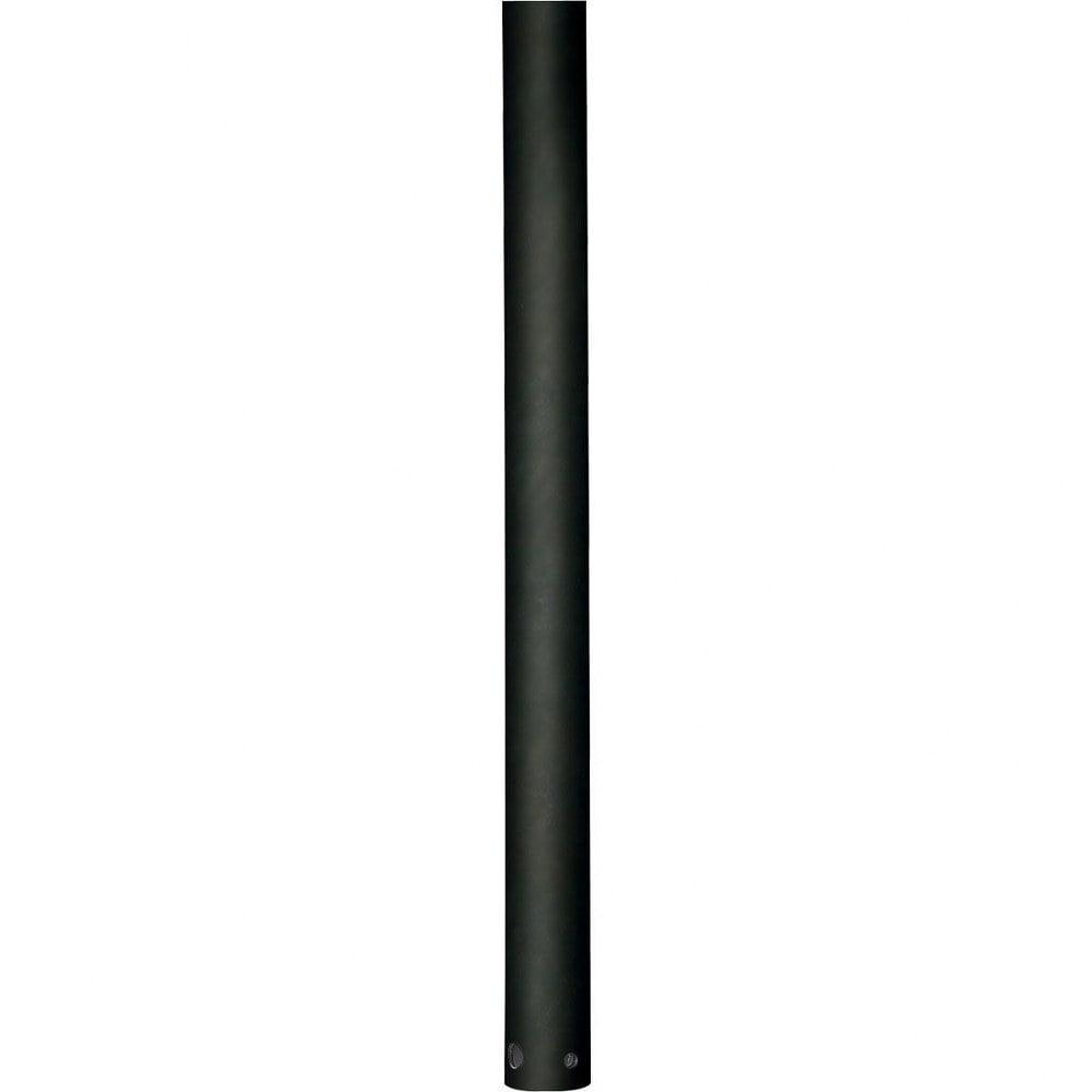 Forged Black 18-Inch Steel Ceiling Fan Downrod