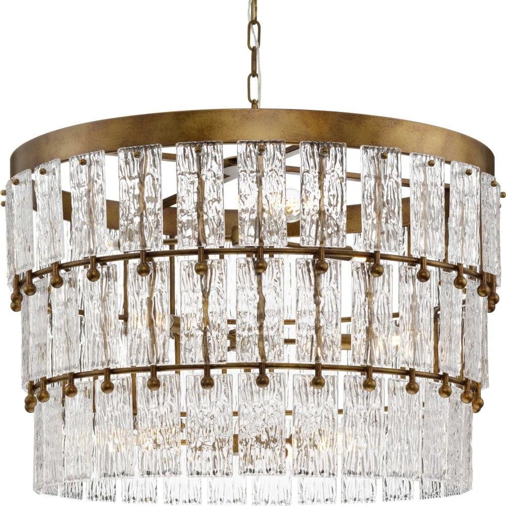 Chevall 9 - Light Dimmable Tiered Chandelier