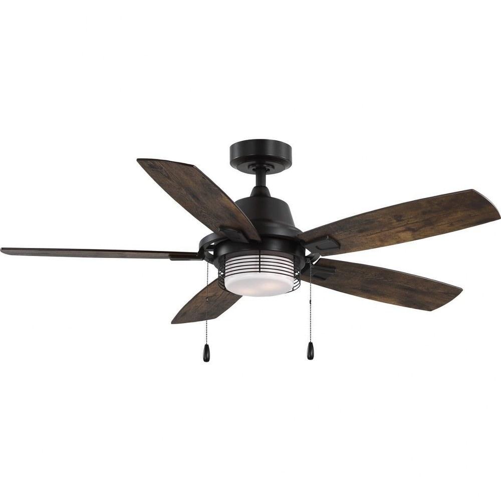 Freestone 52'' Antique Bronze Ceiling Fan with Light Kit