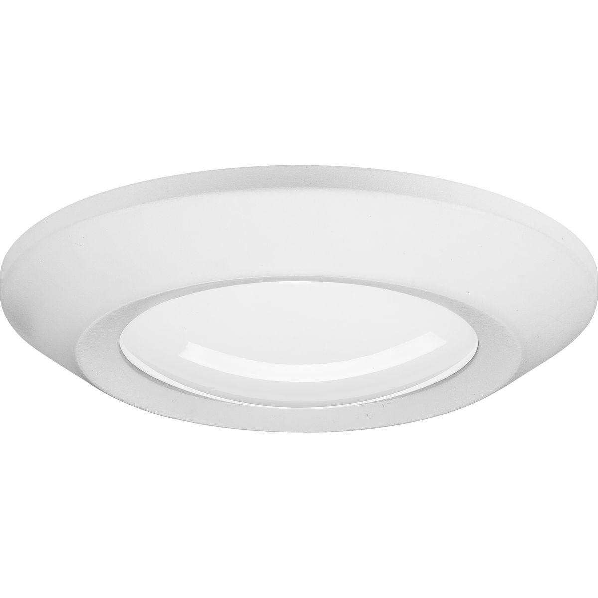 Sleek Modern White LED Surface Mount Light, Energy-Efficient 5.5"