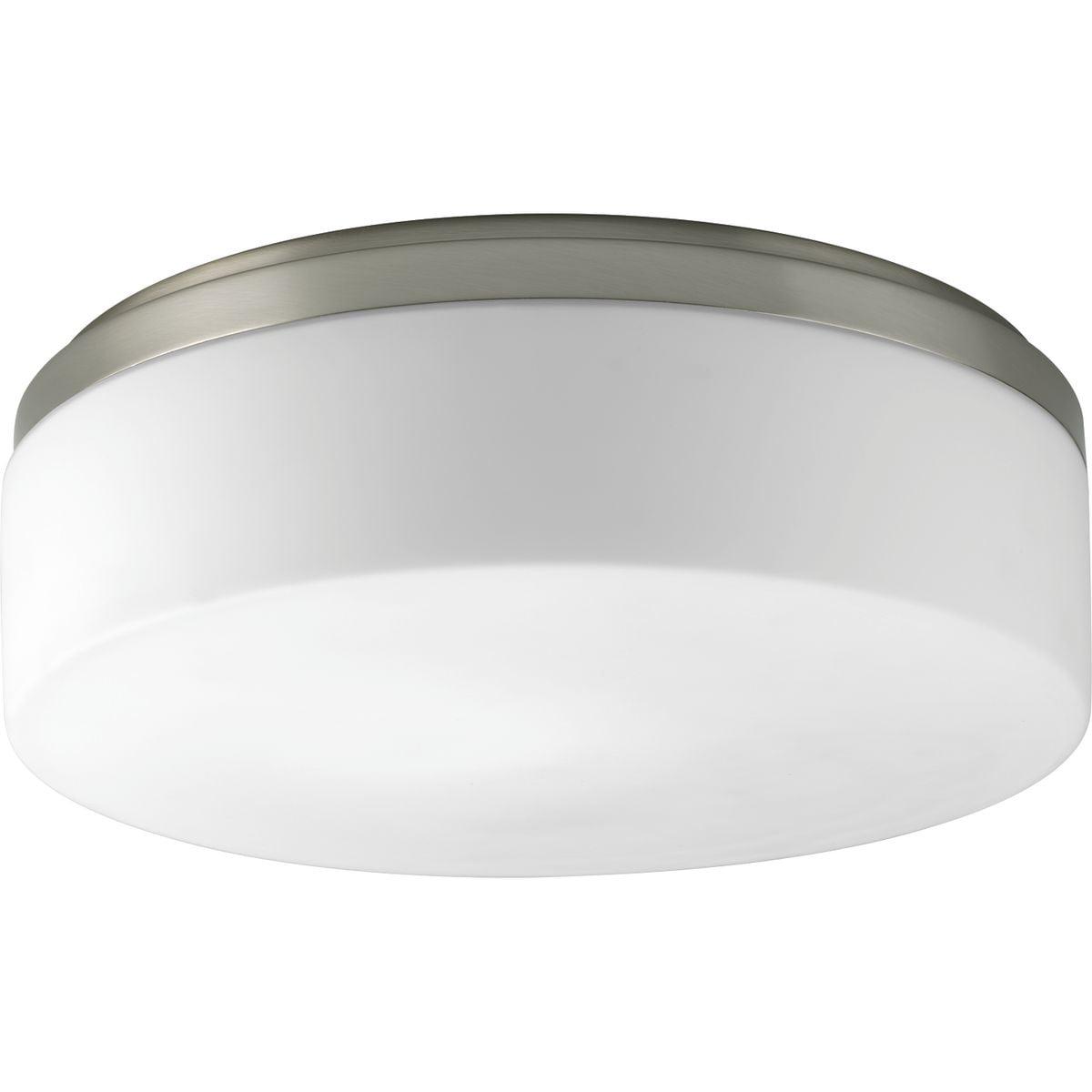 Maier 14" Brushed Nickel LED Flush Mount Light