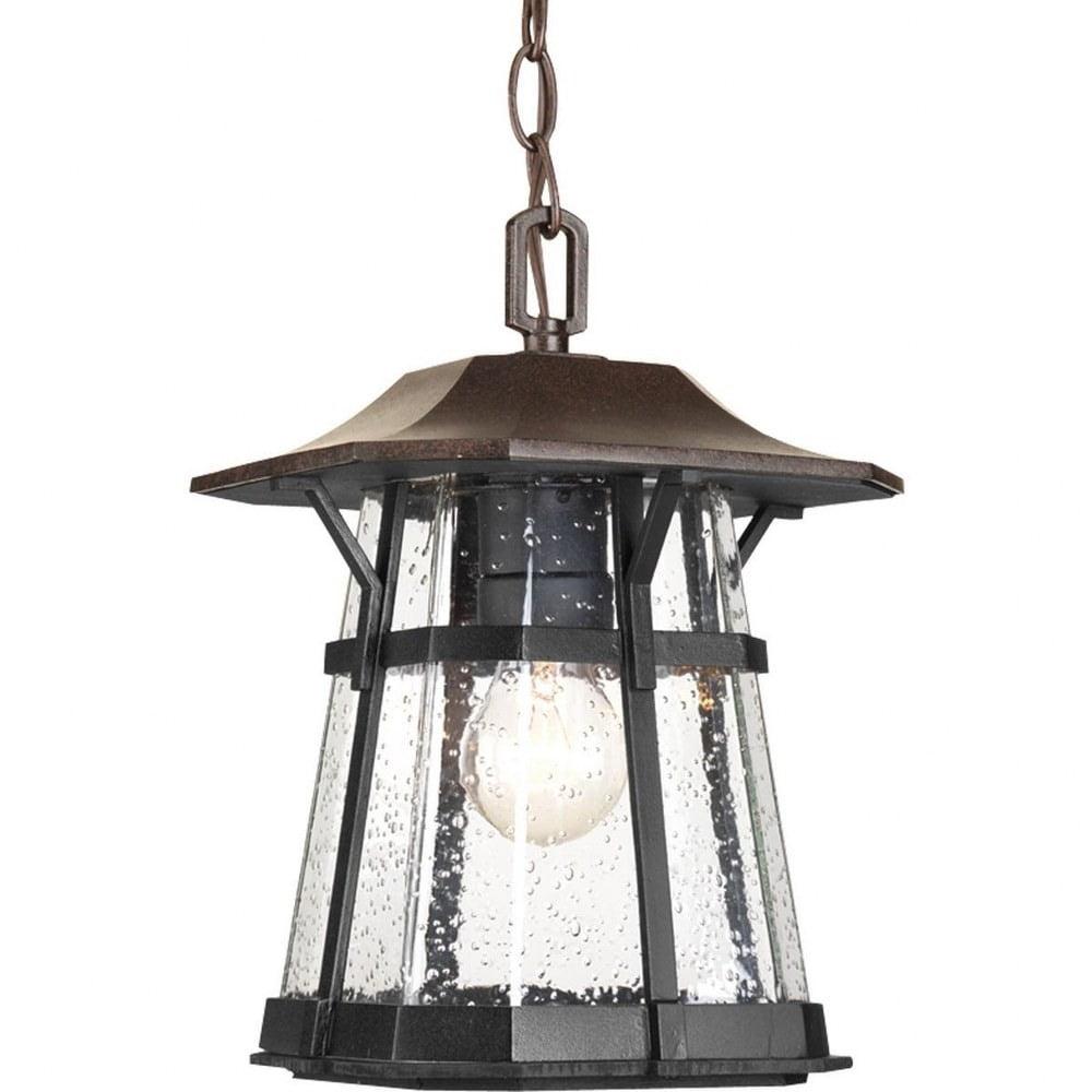 Progress Lighting P5579 Derby 9" Wide Pendant - Brown