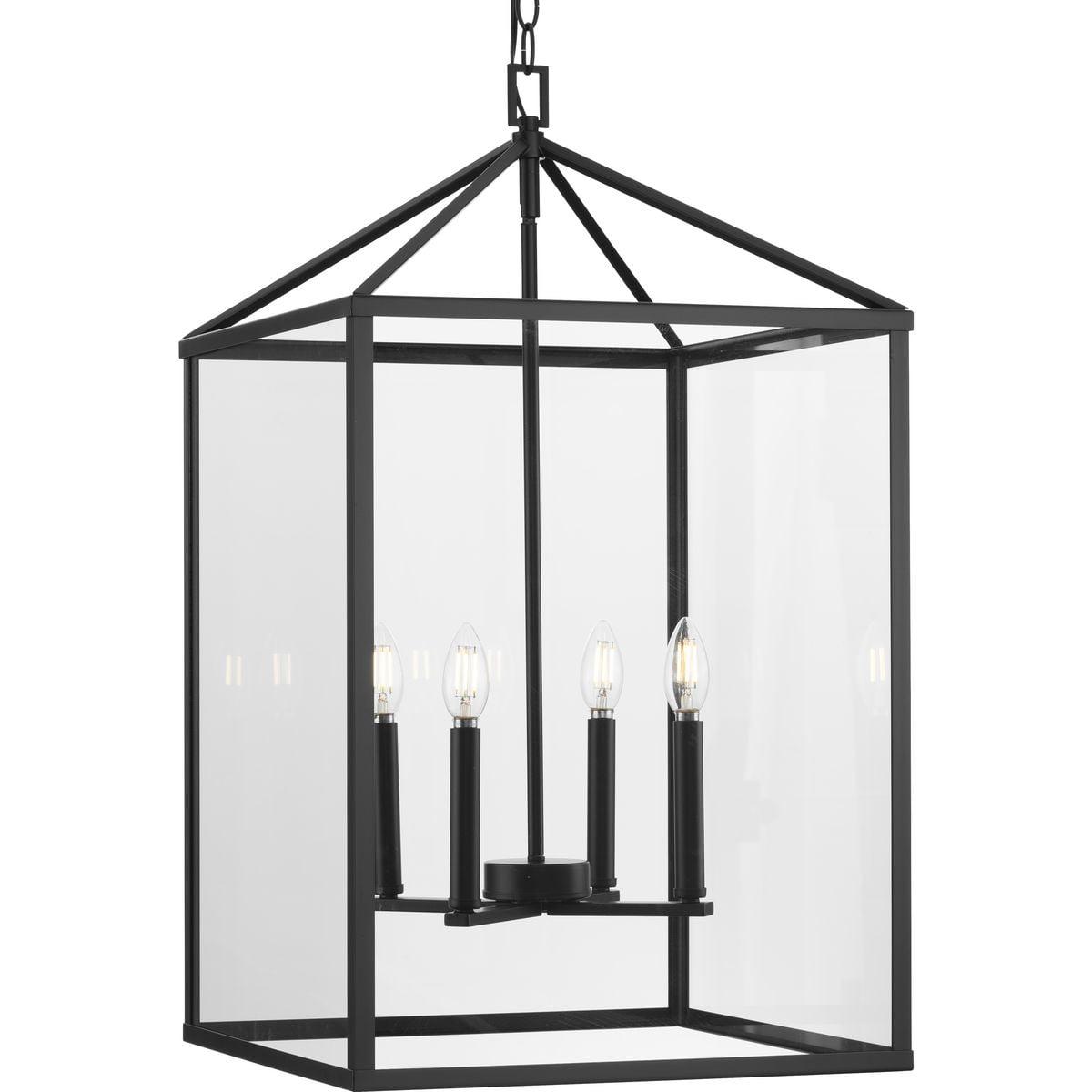 Hillcrest 4 - Light Dimmable Square / Rectangle Chandelier