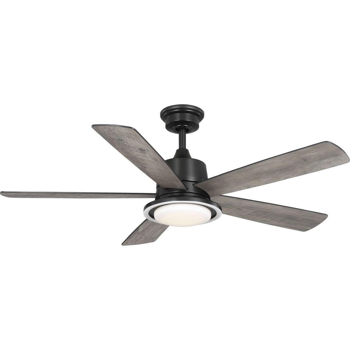 Progress Lighting - Tarsus - 5 Blade Ceiling Fan with Light Kit In Contemporary