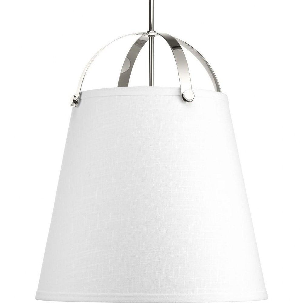 Galley 24.5" Bronze and Polished Nickel Three-Light Pendant