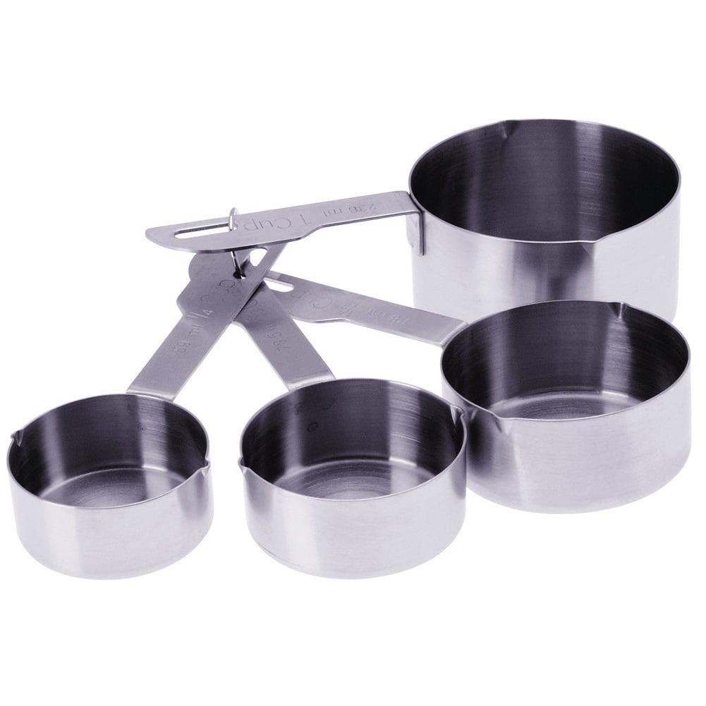 Stainless Steel Metric Measuring Cups Set of 4