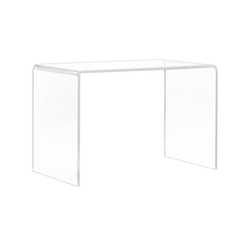 Clear Acrylic U-Shaped Home Office Desk