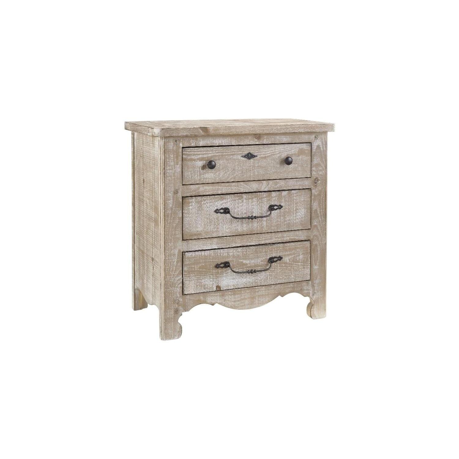 Thorin 3-Drawer Nightstand