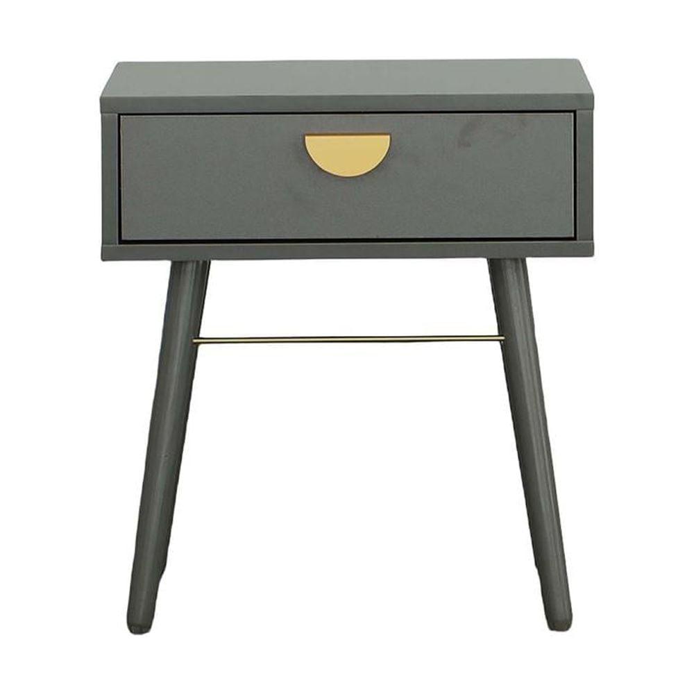Progressive Furniture Dreamy Modern Nightstand in Gray