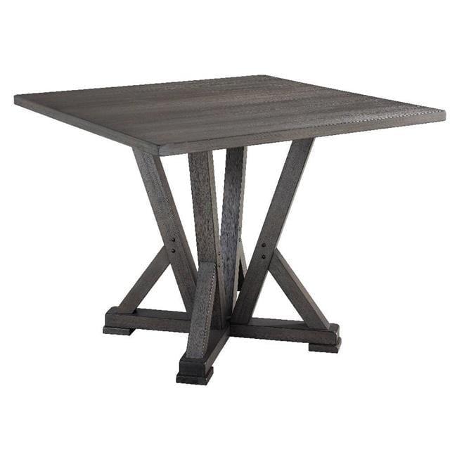 Progressive Furniture Fiji Transitional Wood Counter Table in Harbor Gray