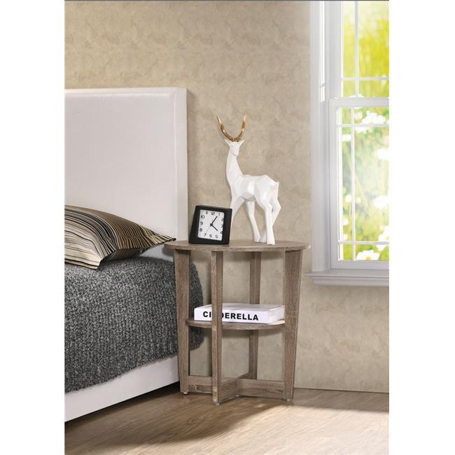 Progressive Furniture  Oval Bedside Table