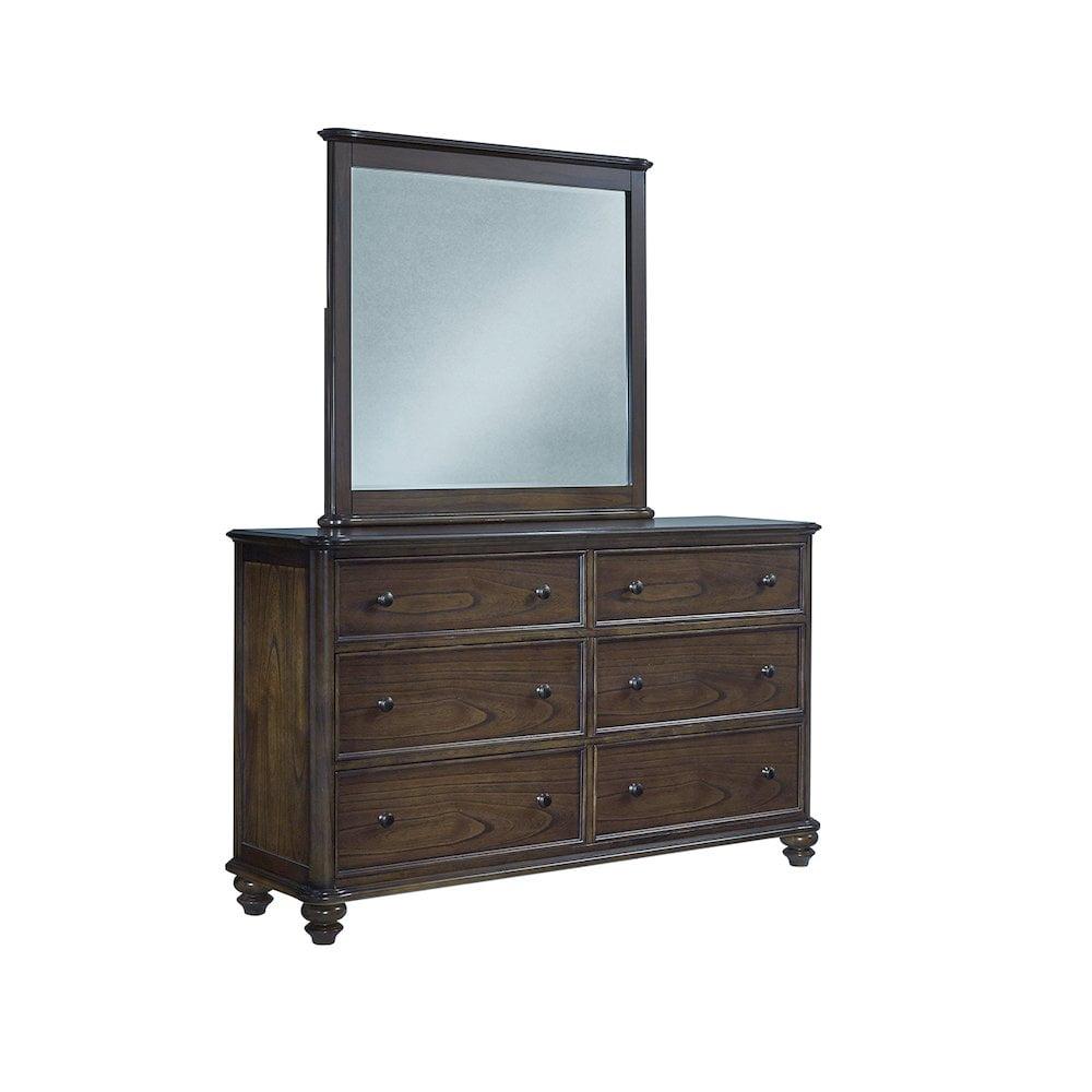 B122-23-50 Bedroom Dresser & Mirror