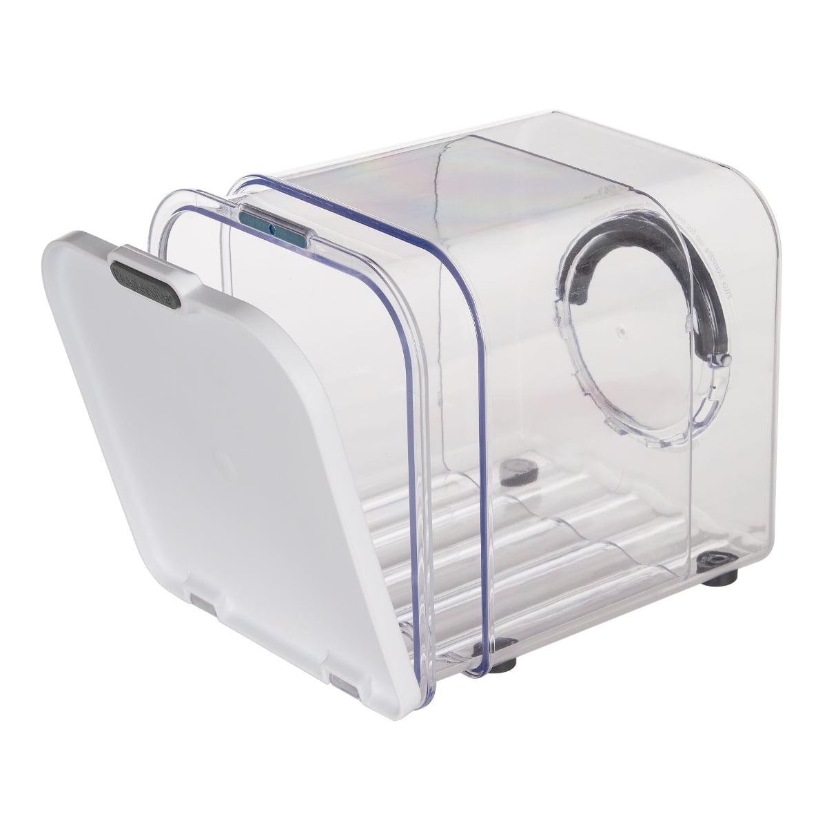 Clear Expandable Bread Storage Container with Air Vent