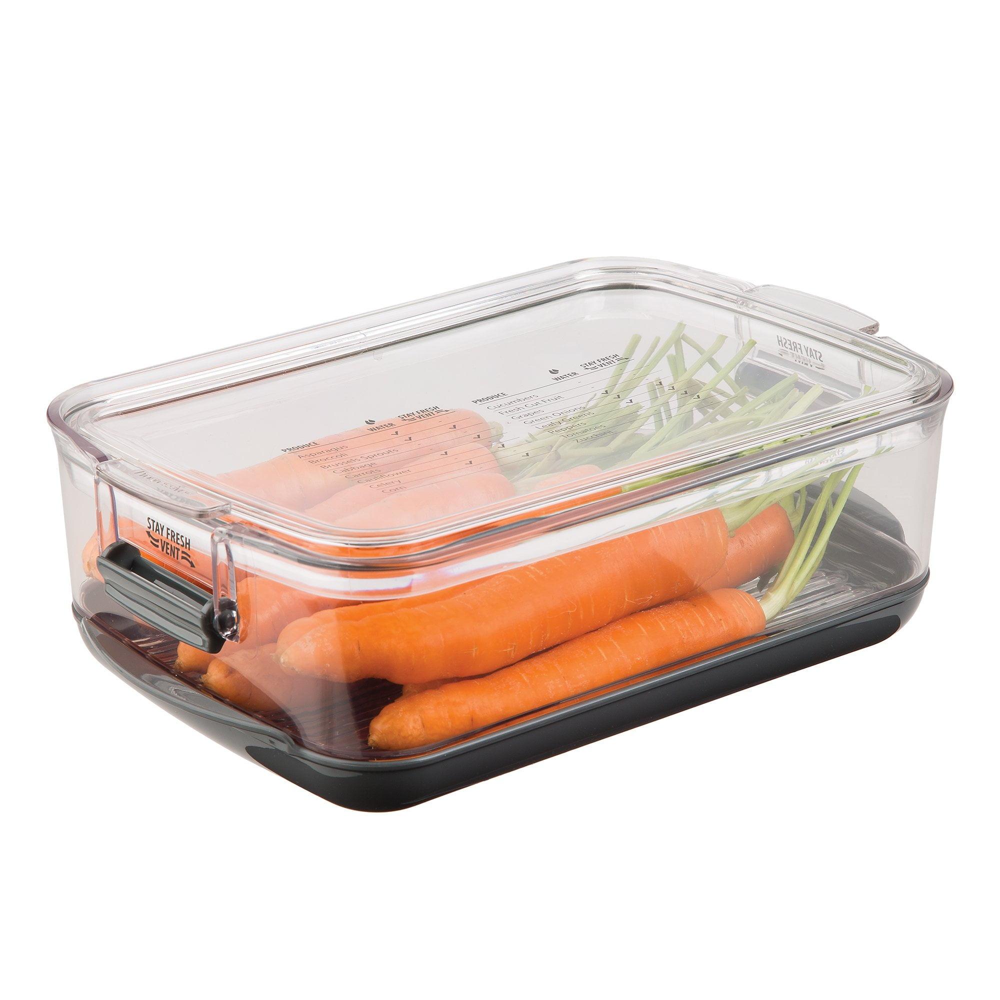 Prepworks 3qt Produce Prokeeper: BPA-Free Fresh Produce & Vegetable Keeper, Dishwasher-Safe Food Storage Container