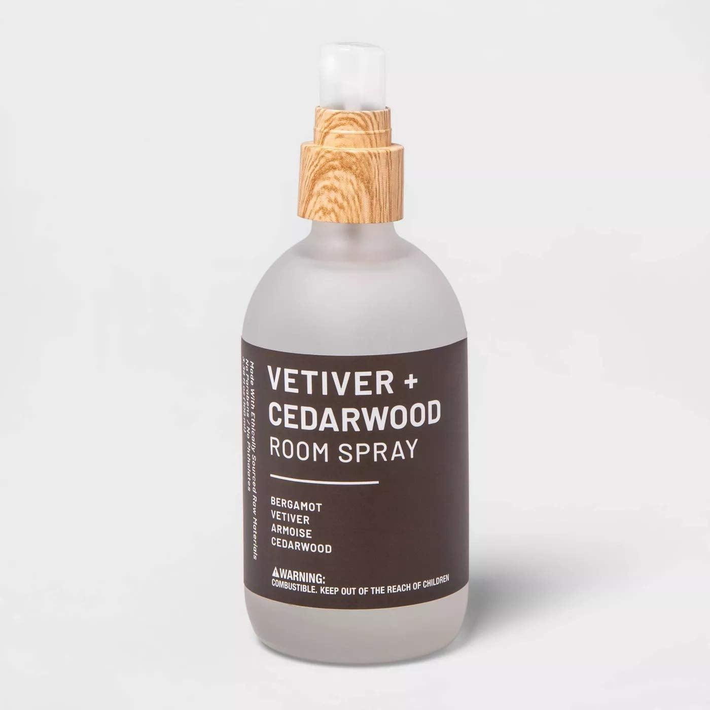 3.38 fl oz Room Spray Brown, Vetiver and Cedarwood - Threshold™