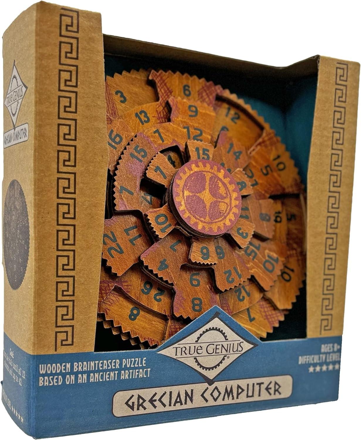 Project Genius True Genius - Grecian Computer Brainteaser Puzzle Game