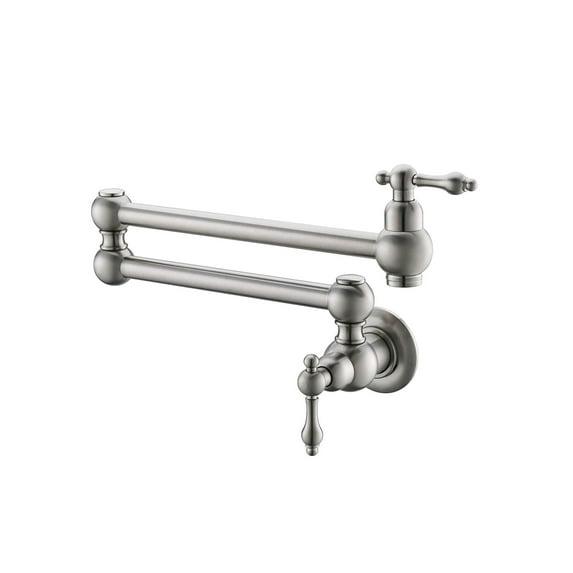 Proox Pot Filler Faucet Wallmount Commercial Kitchen Folding Faucet