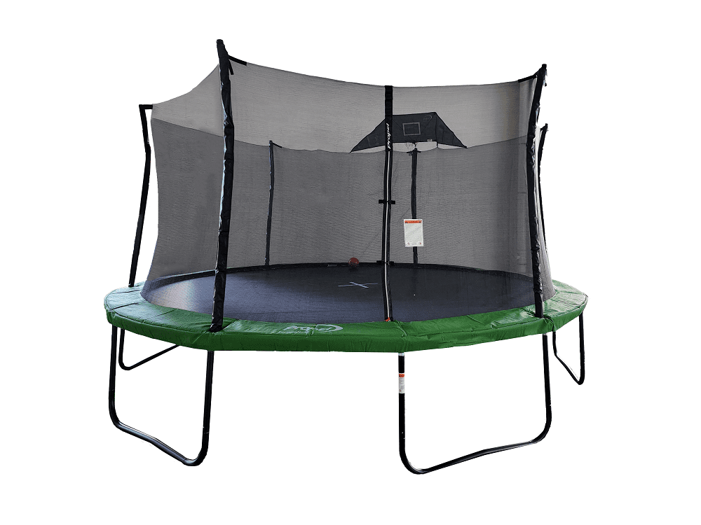 Propel Trampolines Propel 16' Heavy Duty Pro Trampoline with Basketball Hoop