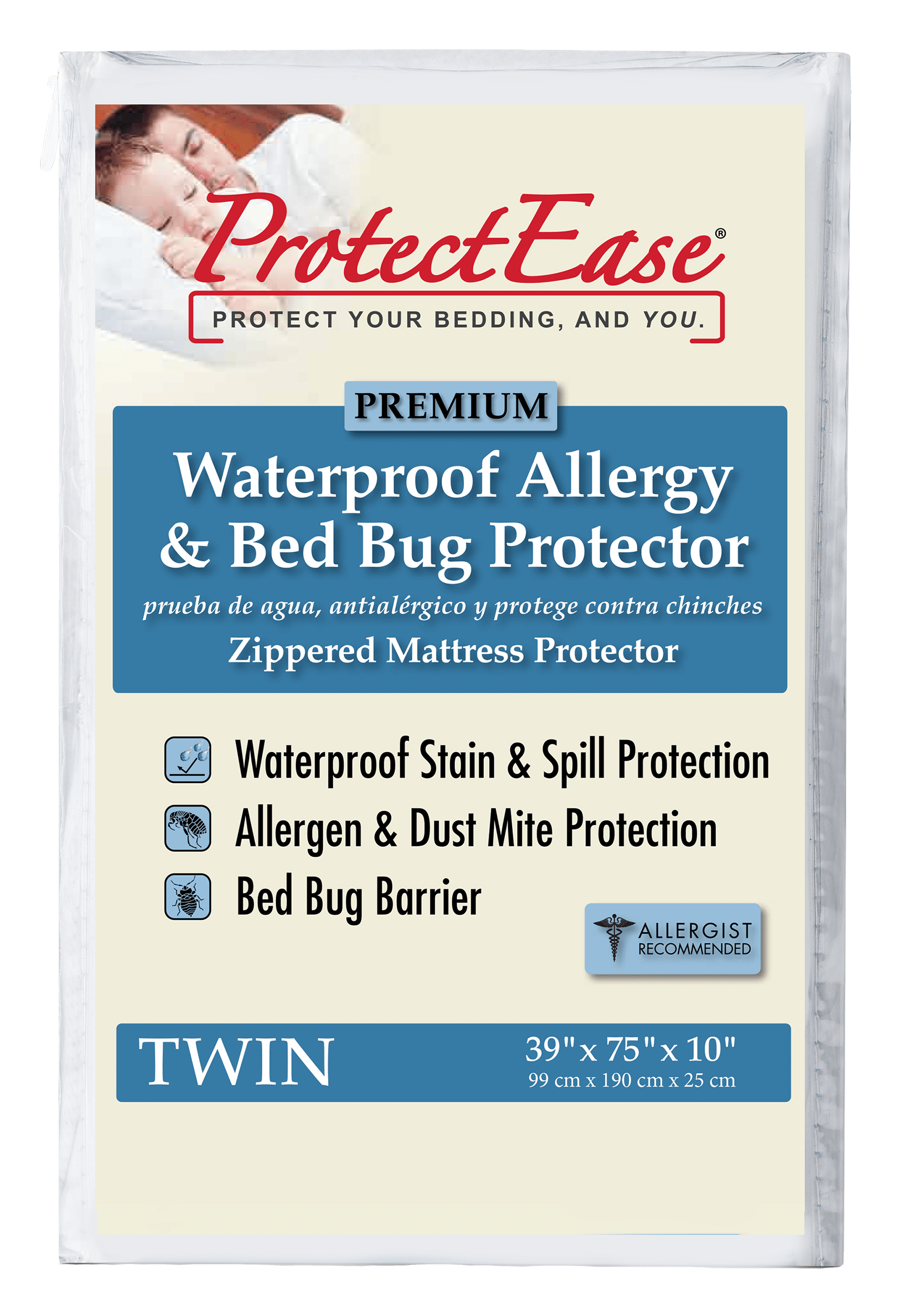 Waterproof Premium Mattress Protector - ProtectEase