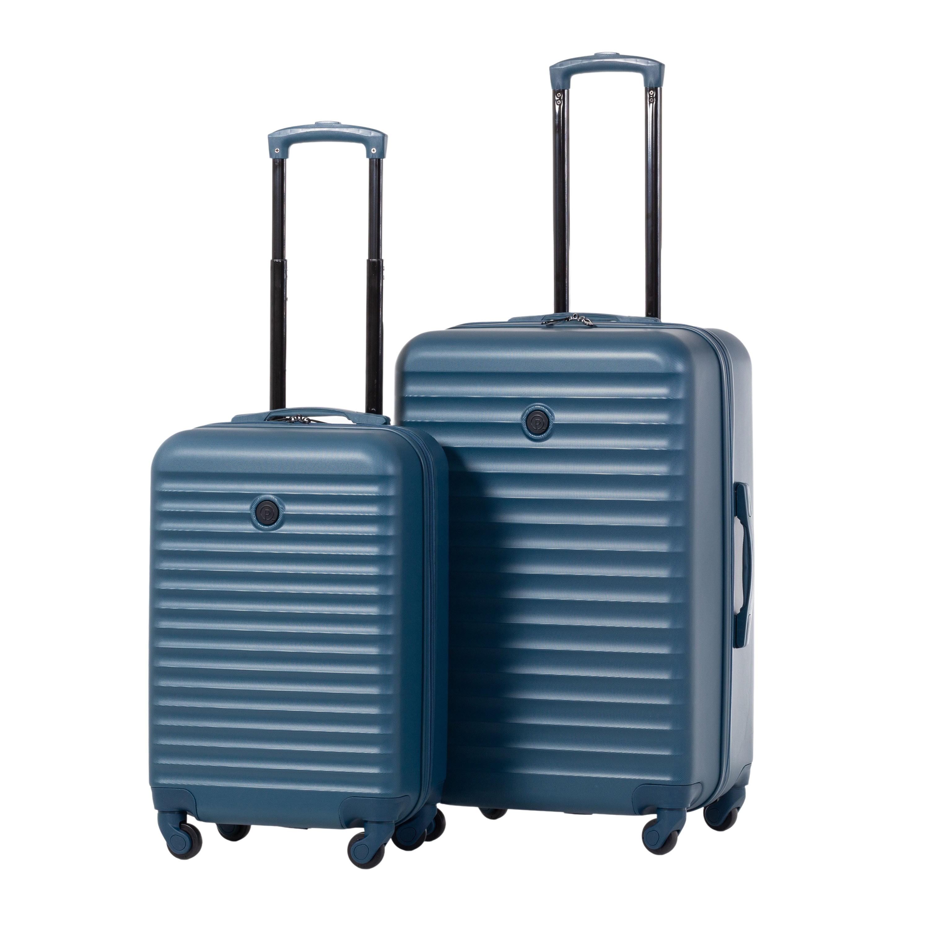 Protege 2-Piece Hardside Rolling Luggage Set, Blue